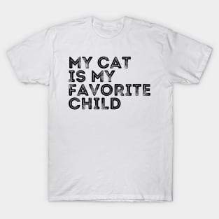 My cat is My Favorite Child T-Shirt